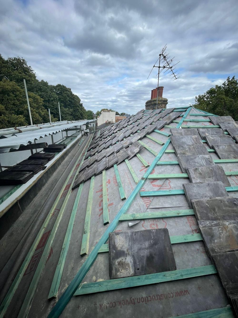 House masonry restoration works, Barnsbury Square - image 6